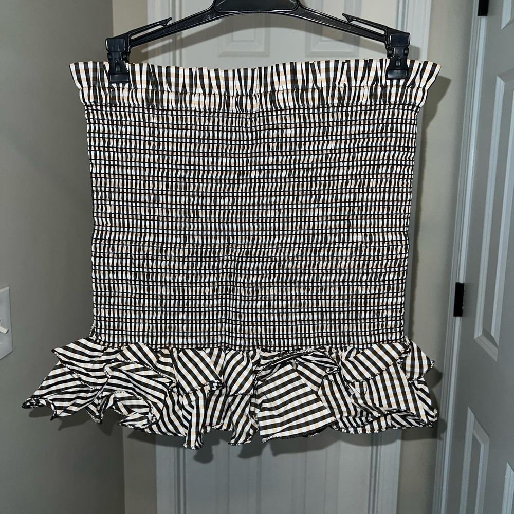 Plaid Mini Skirt